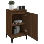 Nachttisch aus braunem Eichensperrholz, 40 x 35 x 70 cm von vidaXL, Nachttische - Ref: Foro24-819658, Preis: 45,45 €, Rabatt: %