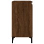 Mesita de noche madera contrachapada roble marrón 40x35x70 cm de vidaXL, Mesitas de noche - Ref: Foro24-819658, Precio: 45,99...