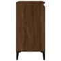 Nachttisch aus braunem Eichensperrholz, 40 x 35 x 70 cm von vidaXL, Nachttische - Ref: Foro24-819658, Preis: 45,45 €, Rabatt: %