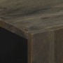 Aparadores 3 piezas madera maciza mango negro 60x33x75 cm