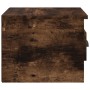 Wand-Nachttisch aus geräucherter Eiche, 41,5 x 36 x 28 cm von vidaXL, Nachttische - Ref: Foro24-816386, Preis: 33,58 €, Rabat...
