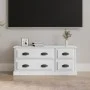 Sperrholz TV-Möbel weiß 100x35,5x45 cm von vidaXL, TV-Möbel - Ref: Foro24-816448, Preis: 61,60 €, Rabatt: %
