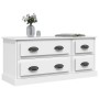 Mueble para TV madera contrachapada blanco 100x35,5x45 cm de vidaXL, Muebles TV - Ref: Foro24-816448, Precio: 62,06 €, Descue...