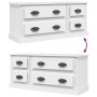 Mueble para TV madera contrachapada blanco 100x35,5x45 cm de vidaXL, Muebles TV - Ref: Foro24-816448, Precio: 62,06 €, Descue...