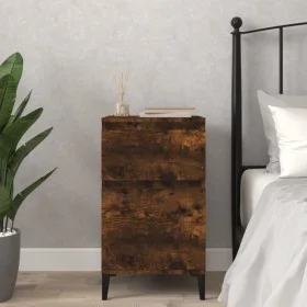 Smoked oak nightstand 40x35x70 cm by vidaXL, Nightstands - Ref: Foro24-819718, Price: 46,62 €, Discount: %