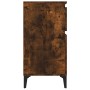 Nachttisch aus geräucherter Eiche, 40 x 35 x 70 cm von vidaXL, Nachttische - Ref: Foro24-819718, Preis: 47,21 €, Rabatt: %