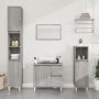 Sonoma gray plywood bathroom cabinet 30x30x100 cm by vidaXL, Bathroom furniture - Ref: Foro24-819810, Price: 54,56 €, Discoun...