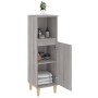 Badezimmerschrank aus grauem Sonoma-Sperrholz, 30 x 30 x 100 cm von vidaXL, Badezimmermöbel - Ref: Foro24-819810, Preis: 54,7...