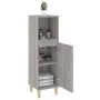 Badezimmerschrank aus grauem Sonoma-Sperrholz, 30 x 30 x 100 cm von vidaXL, Badezimmermöbel - Ref: Foro24-819810, Preis: 53,5...
