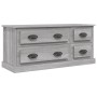 TV-Schrank aus grauem Sonoma-Sperrholz, 100 x 35,5 x 45 cm von vidaXL, TV-Möbel - Ref: Foro24-816454, Preis: 83,61 €, Rabatt: %