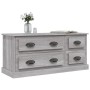 TV-Schrank aus grauem Sonoma-Sperrholz, 100 x 35,5 x 45 cm von vidaXL, TV-Möbel - Ref: Foro24-816454, Preis: 83,61 €, Rabatt: %