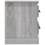 Mueble para TV madera contrachapada gris Sonoma 100x35,5x45 cm de vidaXL, Muebles TV - Ref: Foro24-816454, Precio: 82,56 €, D...