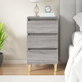 Nachttisch aus grauem Sonoma-Sperrholz, 40 x 35 x 70 cm von vidaXL, Nachttische - Ref: Foro24-819666, Preis: 58,06 €, Rabatt: %