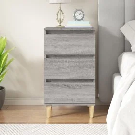 Nachttisch aus grauem Sonoma-Sperrholz, 40 x 35 x 70 cm von vidaXL, Nachttische - Ref: Foro24-819666, Preis: 57,22 €, Rabatt: %