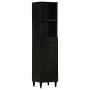Conjunto de muebles de baño 3 piezas madera maciza de mango
