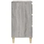 Mesita de noche madera contrachapada gris Sonoma 40x35x70 cm de vidaXL, Mesitas de noche - Ref: Foro24-819666, Precio: 57,22 ...
