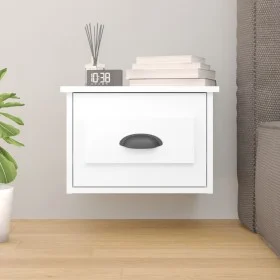 White wall bedside table 41.5x36x28 cm by vidaXL, Nightstands - Ref: Foro24-816376, Price: 29,94 €, Discount: %