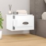 Weißer Wand-Nachttisch 41,5x36x28 cm von vidaXL, Nachttische - Ref: Foro24-816376, Preis: 30,25 €, Rabatt: %