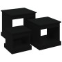 Couchtische 3 Stück, schwarzes Holzwerkstoff von vidaXL, Couchtisch - Ref: Foro24-816489, Preis: 67,80 €, Rabatt: %
