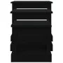 Coffee tables 3 units black engineered wood by vidaXL, Coffee table - Ref: Foro24-816489, Price: 66,99 €, Discount: %