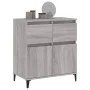 Sonoma gray plywood sideboard 60x35x70 cm by vidaXL, Sideboards - Ref: Foro24-819690, Price: 65,53 €, Discount: %