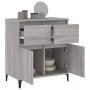 Aparador de madera contrachapada gris Sonoma 60x35x70 cm de vidaXL, Aparadores - Ref: Foro24-819690, Precio: 65,53 €, Descuen...