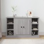 Aparador de madera contrachapada gris Sonoma 100x35,5x60 cm de vidaXL, Aparadores - Ref: Foro24-816446, Precio: 116,45 €, Des...