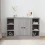 Aparador de madera contrachapada gris Sonoma 100x35,5x60 cm de vidaXL, Aparadores - Ref: Foro24-816446, Precio: 114,56 €, Des...