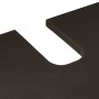 Conjuntos de muebles para el baño 2 pcs Negro y dorado