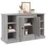 Aparador de madera contrachapada gris Sonoma 100x35,5x60 cm de vidaXL, Aparadores - Ref: Foro24-816446, Precio: 114,56 €, Des...
