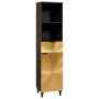 Conjuntos de muebles para el baño 3 pcs Negro y dorado