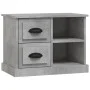 Gray concrete bedside table 60x35.5x45 cm by vidaXL, Nightstands - Ref: Foro24-816372, Price: 53,54 €, Discount: %