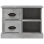 Mesita de noche gris hormigón 60x35,5x45 cm de vidaXL, Mesitas de noche - Ref: Foro24-816372, Precio: 54,15 €