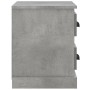 Nachttisch aus Betongrau 60x35,5x45 cm von vidaXL, Nachttische - Ref: Foro24-816372, Preis: 54,21 €, Rabatt: %