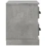 Nachttisch aus Betongrau 60x35,5x45 cm von vidaXL, Nachttische - Ref: Foro24-816372, Preis: 53,54 €, Rabatt: %