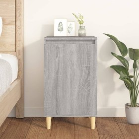 Nachttisch aus grauem Sonoma-Sperrholz, 40 x 35 x 70 cm von vidaXL, Nachttische - Ref: Foro24-819640, Preis: 44,17 €, Rabatt: %