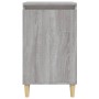 Mesita de noche madera contrachapada gris Sonoma 40x35x70 cm de vidaXL, Mesitas de noche - Ref: Foro24-819640, Precio: 44,10 ...