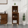 Badezimmerschrank aus braunem Eichensperrholz, 30 x 30 x 100 cm von vidaXL, Badezimmermöbel - Ref: Foro24-819811, Preis: 59,6...