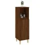 Badezimmerschrank aus braunem Eichensperrholz, 30 x 30 x 100 cm von vidaXL, Badezimmermöbel - Ref: Foro24-819811, Preis: 57,0...