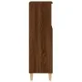 Badezimmerschrank aus braunem Eichensperrholz, 30 x 30 x 100 cm von vidaXL, Badezimmermöbel - Ref: Foro24-819811, Preis: 57,0...