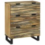 Juego de muebles de baño 3 pcs Marrón 180 x 33 x 75 cm