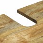 Juego de muebles de baño 4 pcs Marrón 38 x 33 x 160 cm