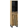 Juego de muebles de baño 5 pcs Marrón 38 x 33 x 160 cm