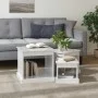 Coffee tables 3 pcs glossy white engineered wood by vidaXL, Coffee table - Ref: Foro24-816490, Price: 74,12 €, Discount: %