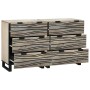 Tableros Lateral con cajón 2 pcs 60 x 33.5 x 75 cm