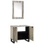 Juego de muebles de baño 2 pcs 62 x 33 x 58 cm