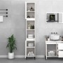 White plywood bathroom cabinet 30x30x190 cm by vidaXL, Bathroom furniture - Ref: Foro24-819796, Price: 98,46 €, Discount: %