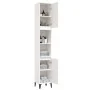 Badezimmerschrank aus weißem Sperrholz, 30 x 30 x 190 cm von vidaXL, Badezimmermöbel - Ref: Foro24-819796, Preis: 96,67 €, Ra...