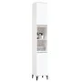 Armario de baño madera contrachapada blanco 30x30x190 cm de vidaXL, Muebles de baño - Ref: Foro24-819796, Precio: 96,67 €, De...