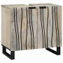 Juego de muebles de baño 3 pcs Blanco 38 x 33 x 160 cm